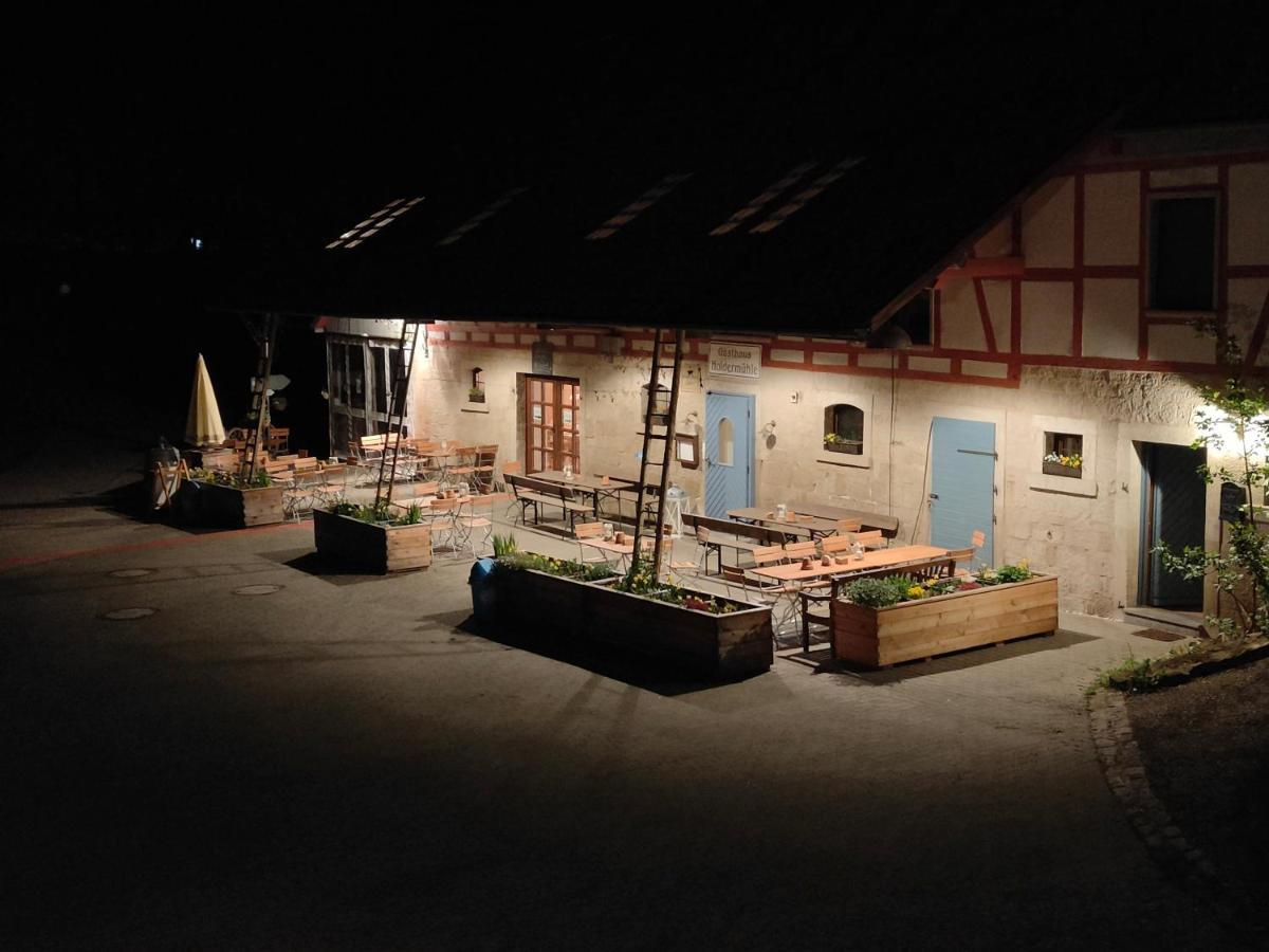Gasthaus Holdermuehle Creglingen Extérieur photo
