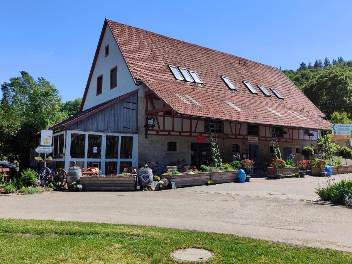 Gasthaus Holdermuehle Creglingen Extérieur photo