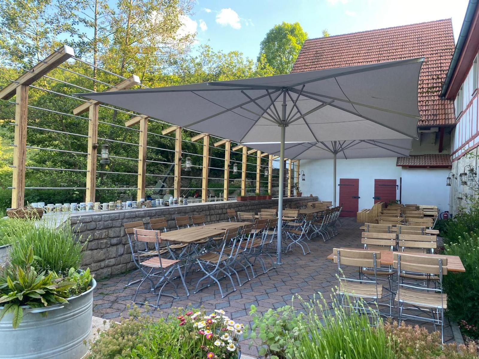 Gasthaus Holdermuehle Creglingen Extérieur photo